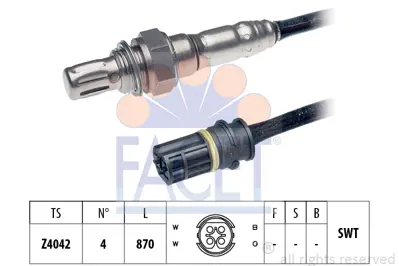 FACET 10.7314 Oksıjen Sensoru A0005407817