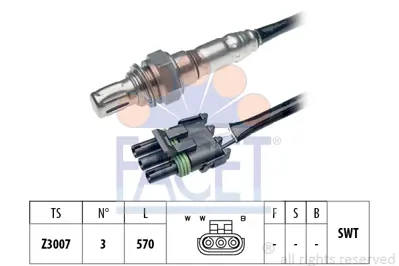 FACET 10.7346 Oksıjen Sensoru 90509275