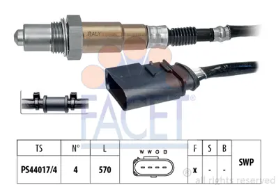 FACET 10.7600 Oksıjen Sensoru 36906262D