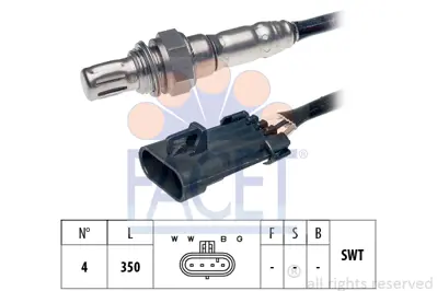 FACET 10.7602 Oksıjen Sensoru 96507986