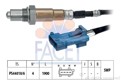 FACET 10.7688 Oksıjen Sensoru 1628TH 9642470880