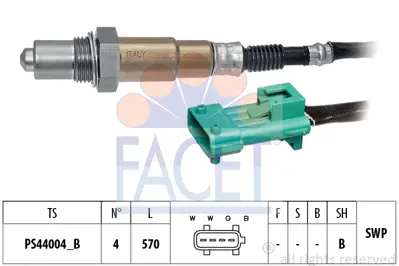 FACET 10.8220 Oksıjen Sensoru 9635978580