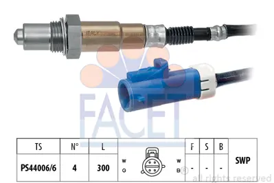 FACET 10.8230 Oksıjen Sensoru XR3F9G444A1A XR822998