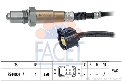 FACET 10.8236 Oksıjen Sensoru Grand Voyager V (Rt) 3.3 3.8 Avenger 2.0 2.4 Compass (Mk49) 2.0 Crdı 2.4 Patrıot 2.4 A0065423918 K56029084AA