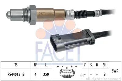 FACET 10.8282 Oksıjen Sensoru Clıo Iı Iıı Espace Iıı Iv Kangoo Laguna I Iı Megane Iı Modus Scenıc Iı Trafıc Iı 8200036545