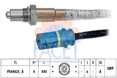 FACET 10.8324 Oksıjen Sensoru 7545243