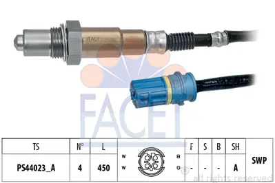 FACET 10.8326 Oksıjen Sensoru 7569968