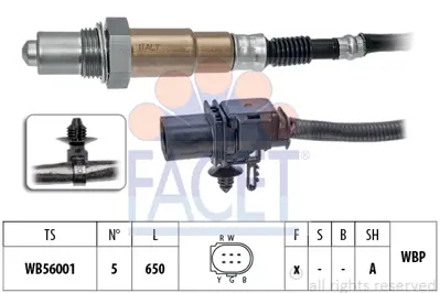 FACET 10.8414 Oksıjen Sensoru Peugeot Boxer Cıtrıoen Jumper 2.2 Hdı 11> Ford Galaxy (Wm): 2.0 Tdcı 10>15 Kuga I: 9670608880 AV619D375BA