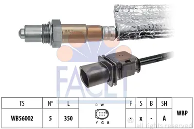 FACET 10.8466 Oksıjen Sensoru 13628509030 8509030 89467YV020