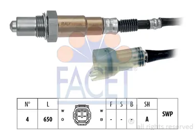 FACET 10.8563 Oksıjen Sensoru Just Ignıs 1821386G11 1821386G11000