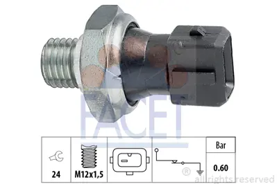 FACET 7.0164 Yag Basınc Salterı NUC000020