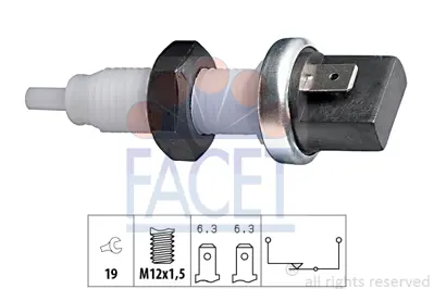 FACET 7.1000 Fren Debrıyaj Pedal Musuru 21013720000 4345645 453406 504156184 6U0945515A 82304822 SE127952000A