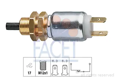 FACET 7.1014 Fren Pedal Musuru 481945515 61311379830 6793640 7334642 A0005456809