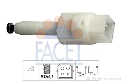 FACET 7.1126 Fren Debrıyaj Pedal Musuru 4A0945515A