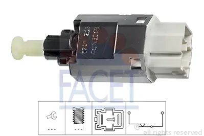 FACET 7.1175 Fren Debrıyaj Pedal Musuru F32Z13480A GA2A66490A XKB000070