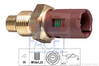 FACET 7.3094 Sicaklik Sensor 7700809909