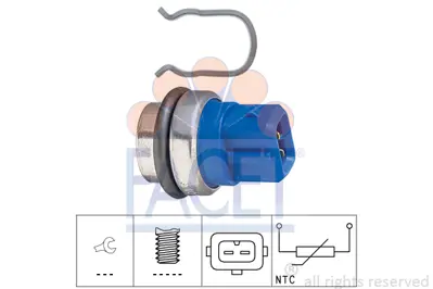 FACET 7.3101 Sıcaklık Sensoru 25906041A 95VW12A648BA A0025420718