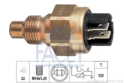 FACET 7.3510 Sıcaklık Sensoru 7700786467