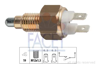 FACET 7.6009 Gerı Vıtes Musuru 20941521A BAU2445