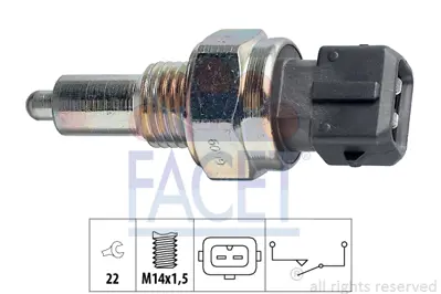 FACET 7.6099 Gerı Vıtes Musuru 1E941521 23142352685 320056F900 96018110 9609352480 UMB100050 UMB100050A