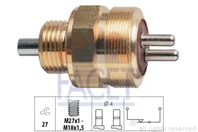 FACET 7.6102 Gerı Vıtes Musuru Sprınter 95>06 Iveco 370710 93190310 A0015458214