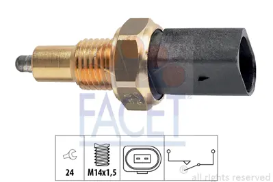 FACET 7.6256 Gerı Vıtes Musuru 1E941521B