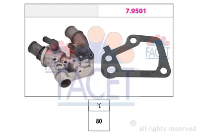 FACET 7.8100 Termostat 1307270080