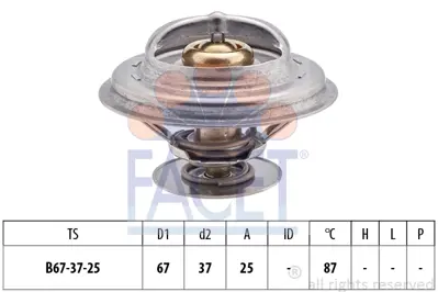 FACET 7.8256S Termostat 69121113