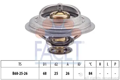 FACET 7.8326S Termostat 7700260959