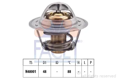 FACET 7.8470S Termostat 85HF8575AA