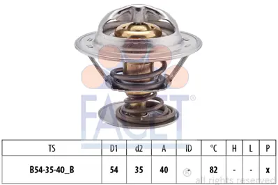 FACET 7.8641S Termostat XS6E8575AE