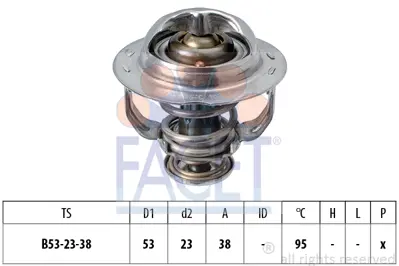 FACET 7.8742S Termostat 6J121113A 6J121113C