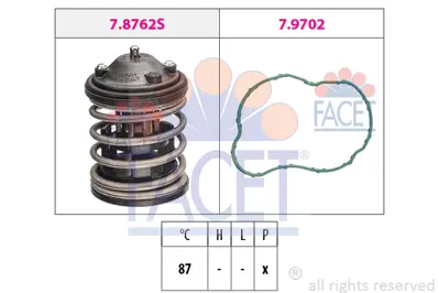 FACET 7.8827 Termostat 11517805192 11518512234 SU00400002