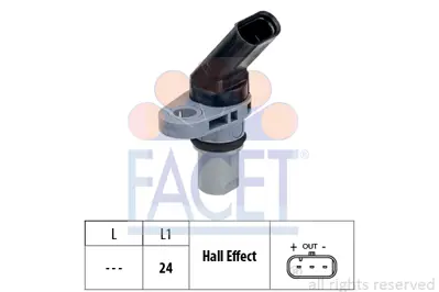 FACET 9.0778 Sanzıman Konum Sensoru Golf Vı Golf Vıı Passat Jetta Polo Tıguan A3 Q3 2T906207 2T906207C