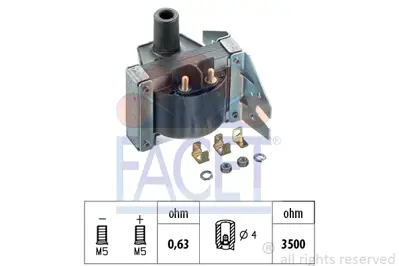 FACET 9.6025 Atesleme Bobını 211905115D 251905115A