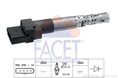 FACET 9.6335 Atesleme Bobını 22905715C YM2112029AD