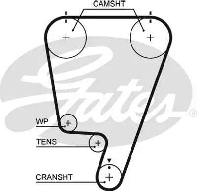 GATES 5642XS Triger Kayışı 132x250 Suzukı Cappucıno 0.7 12v 91-97 1276162D11
