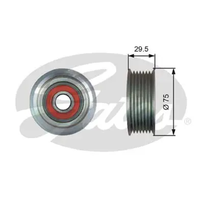 GATES T36447 Alternator Gergı Rulmanı Cıvıc Cıvıc S 2.2 Ctdı (N22a2) 05 56980RSRE01