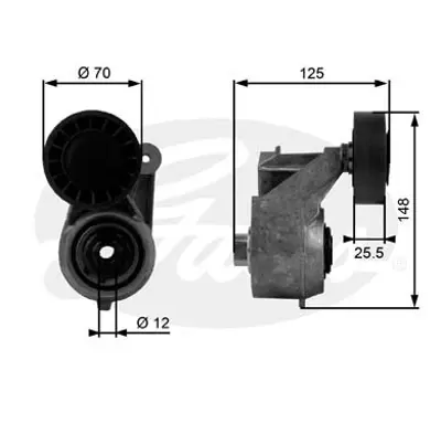 GATES T38263 V Kayıs Gergısı Komple A1032000870