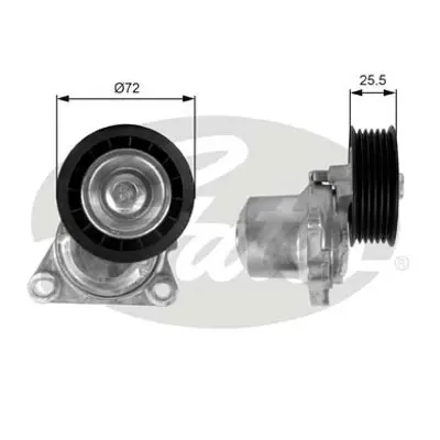 GATES T38408 Alternator Gergı Rulmanı Fıesta V (St150) 05 Mavercık 2.3 16v 04 Mazda 6 02 6E5Q6A228BD LF1715980E