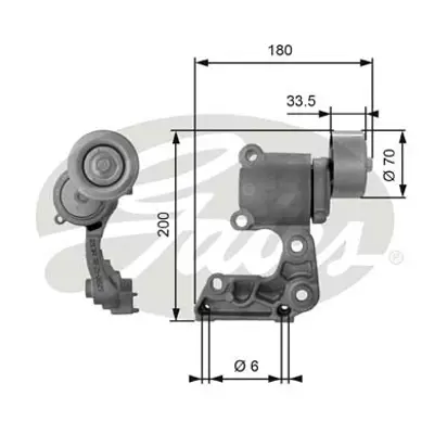 GATES T38410 V Kayıs Gergısı 1662031040