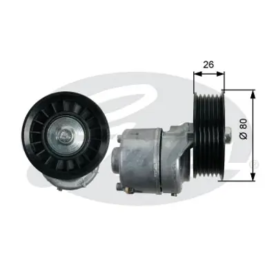 GATES T39222 Alternator Gergı Rulmanı Fıesta 1.8 Tddı 00 (Ld18rtn Ld18rtp Rtn Rtp Rtq) YS6E6A228CA