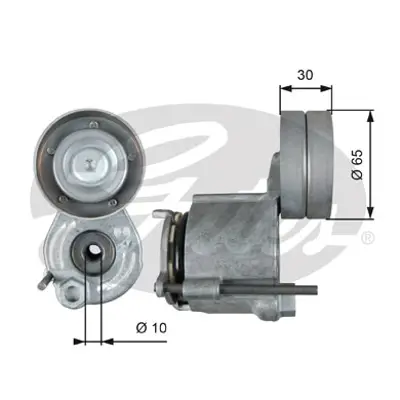 GATES T39267 Alternator Gergı Rulmanı Megane Iıı 1.4 Tce 09 117500001R