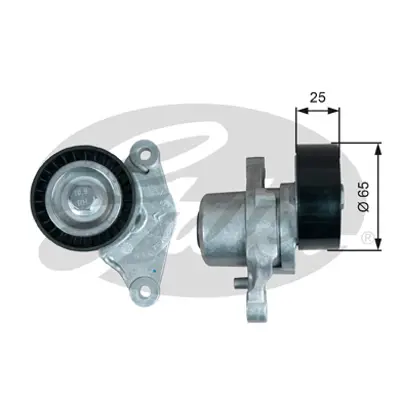 GATES T39377 Alternator Gerg Rulmanı Part Berl 14>c3 16>p208 13>p308 14>p508 14>p5008 16>ds5 13> 1.6hdı 1613255380 9803757480