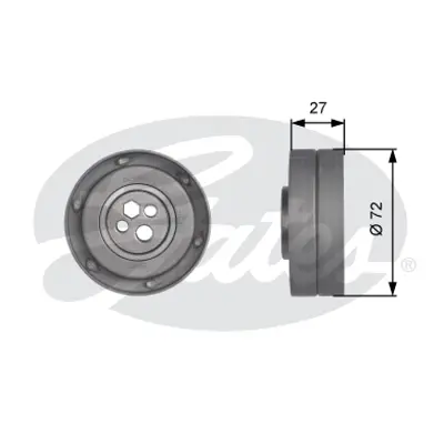 GATES T41217 T41217 Powergrıp Tensıoner 78109243K