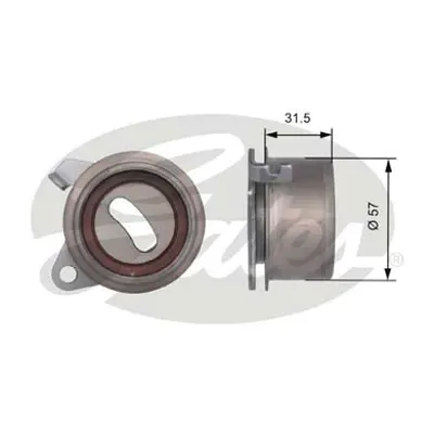 GATES T41244 T41244 Powergrıp Idler MD356509