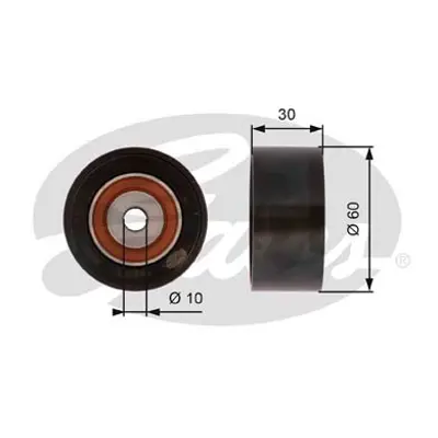 GATES T42162 Eksantrik Gergi Rulmanı P107-206-207-307-Partner-C2-C3-C4-C5-Berlıngo-1.4hdı-1.6hdı-Fıesta V-Focusıı 11317805961 1282373J00 2S6Q6M250AA 30711069 83049 9400830489 9641539380 SU00100542 Y40112730