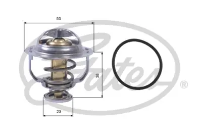 GATES TH42895G1 Termostat Audı A3 8p1 95c 6J121113A 6J121113C