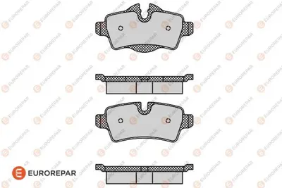 EUROREPAR 1617276980 Fren Balatası Arka 34216778327 34216794059