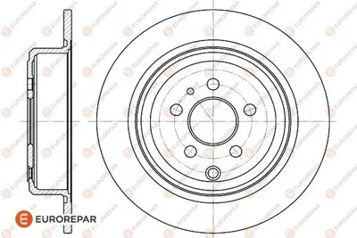 EUROREPAR 1618861180 E:2 Ar Fr Disk 9566928380 E169119